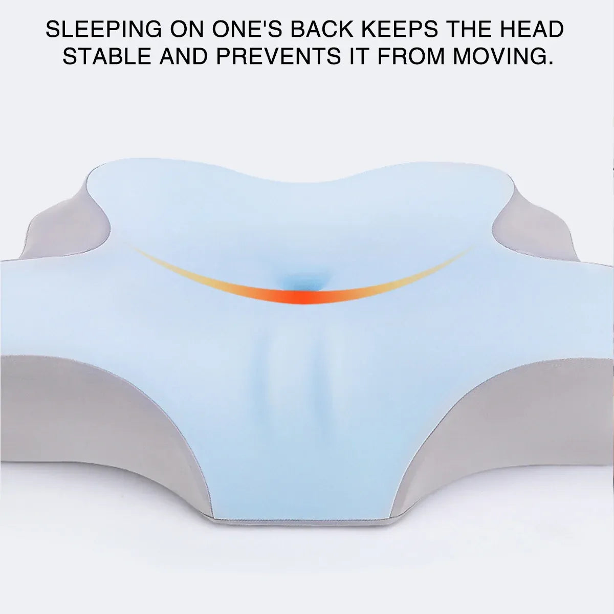 Memory Foam Butterfly Neck Pillow for Enhanced Comfort and Sleep Positioning