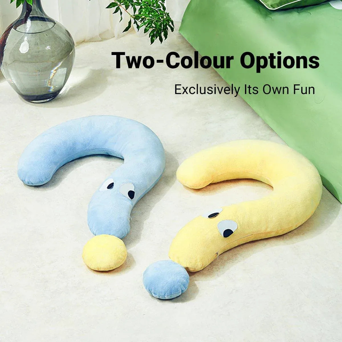 Soft Plush Pet Pillow for Dogs Cats Sleeping Cuddle Pillow Comfort Cushion - Yellow