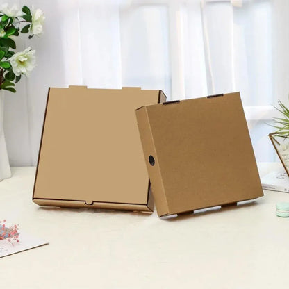 25pcs Break Resistant Pizza Boxes for Cooking Takeout and Food Delivery Needs - 8inch