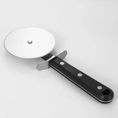 Stainless Steel Pizza Knife Cutter Kitchen Baking Tool Round Slicer for Dough