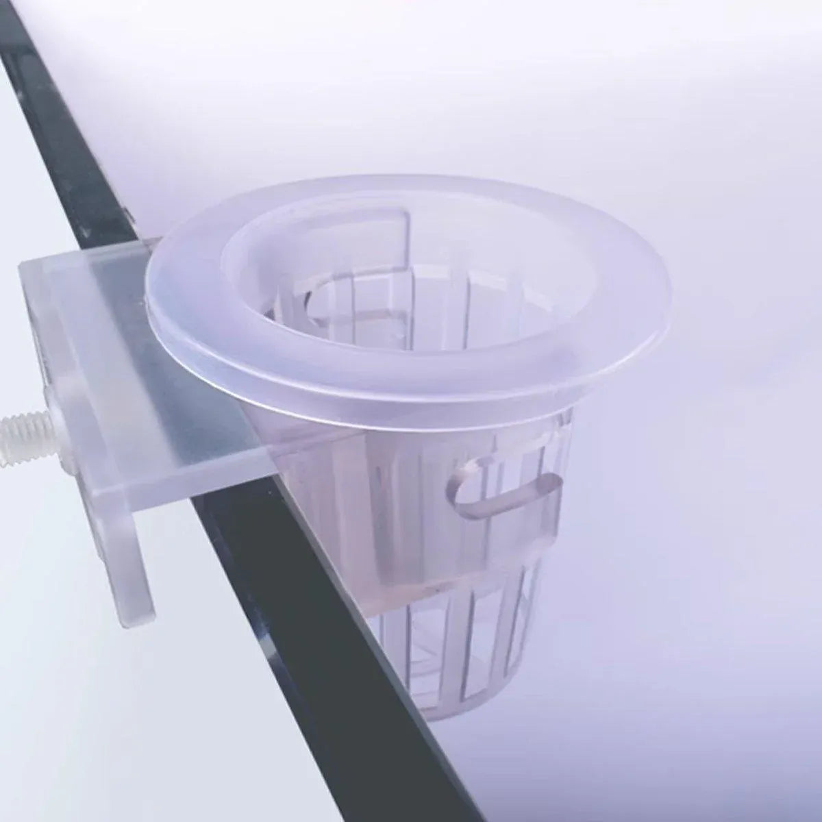 Adjustable Wall Mounted Aquatic Plant Cup for Emersed Plants Water Grass Holder