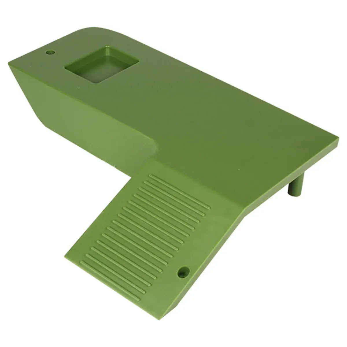 Turtle Climbing Platform Inclined Basking Ramp for Breeding Box Aquarium Habitat - Green