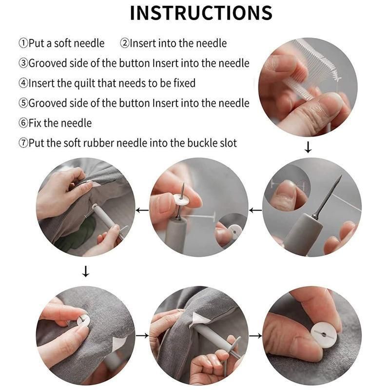 Portable Grippers Clip Clamp Bed Duvet Quilt Covers Sheet Holder Non-slip Set - 15mm