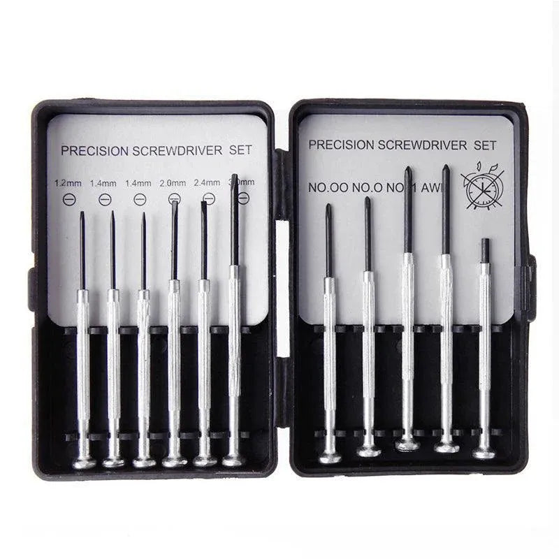 11 Pcs Precision Screwdriver Set Mobile Laptop Watch Glasses Small Driver