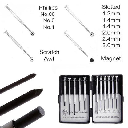 11 Pcs Precision Screwdriver Set Mobile Laptop Watch Glasses Small Driver