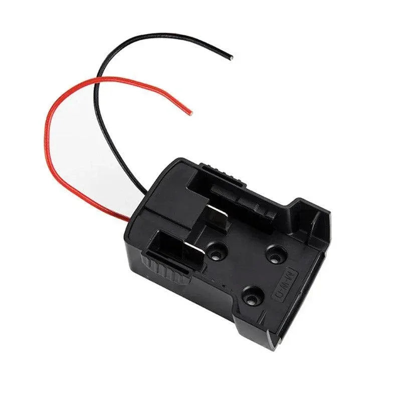 Diy For Milwaukee M18 Xc 18V Diy Project Battery Adapter/Base Power 2 Wirings - Black