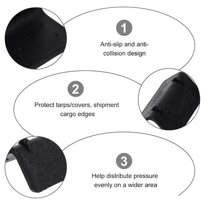 50PCS Thickened L-Shaped Packing Buckle Corner Protectors for Edge Guard Use