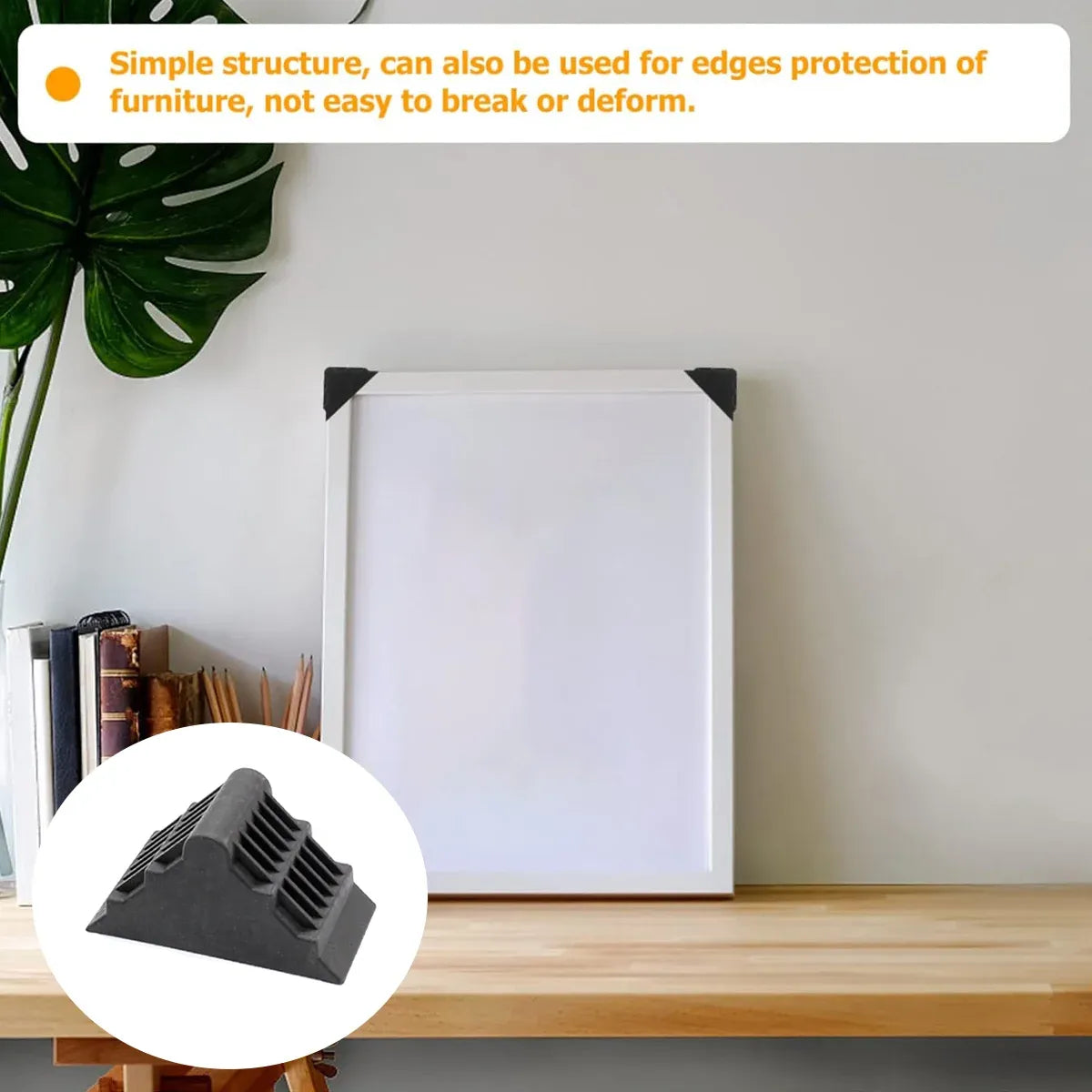 50PCS Picture Frame Corner Protectors Anti-Collision for Wall Door Photo Frame - 1