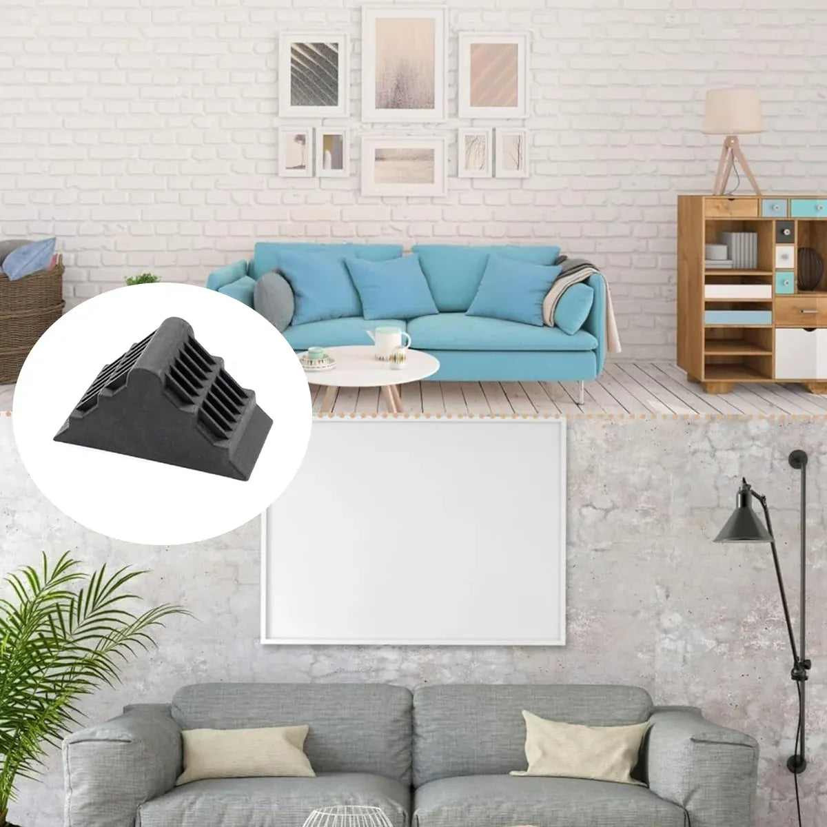 50PCS Picture Frame Corner Protectors Anti-Collision for Wall Door Photo Frame - 1