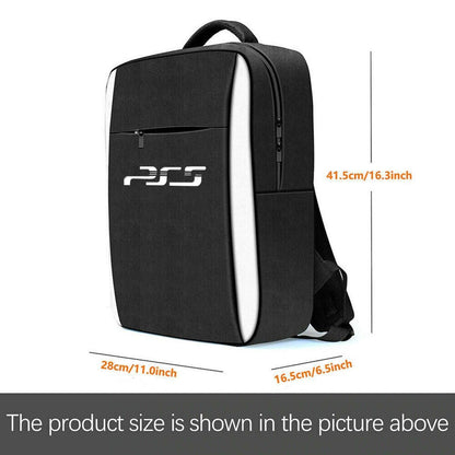 For PS5 Carrying Case Console Game Accessories Storage Bag Carrying Case Backpack