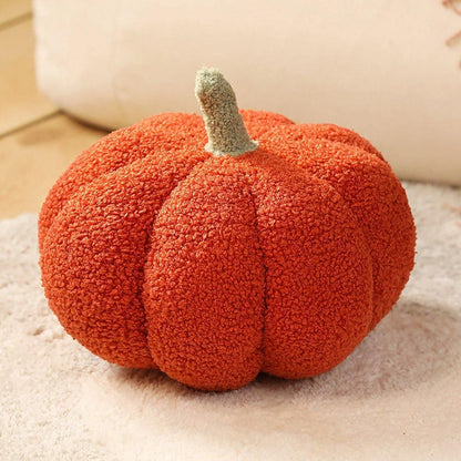 Soft Plush Pumpkin Pillow Cushion Sofa Living Room Bay Window Decor Indoor Toy - Dark Green