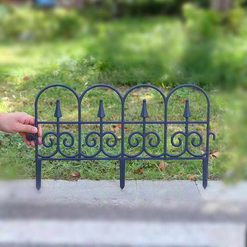 12pcs Outdoor Plastic Garden Fence Decorative Hedge Fence for Patio Landscaping