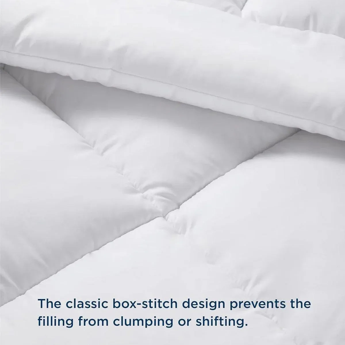 Luxury Hotel Quilt Core – Soft Microfiber Down Alternative Comforter for All Seasons - 160x210cm-Brushed