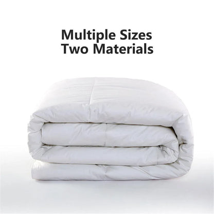 Luxury Hotel Quilt Core – Soft Microfiber Down Alternative Comforter for All Seasons - 210x210cm-Brushed