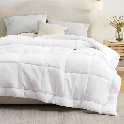 Luxury Hotel Quilt Core – Soft Microfiber Down Alternative Comforter for All Seasons - 210x210cm-Brushed