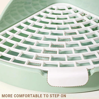 Rabbit Litter Box And Small Animals Pet Toilet Pee Pad Supplies Potty Rabbit - Blue