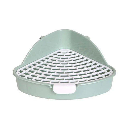 Rabbit Litter Box And Small Animals Pet Toilet Pee Pad Supplies Potty Rabbit - Green
