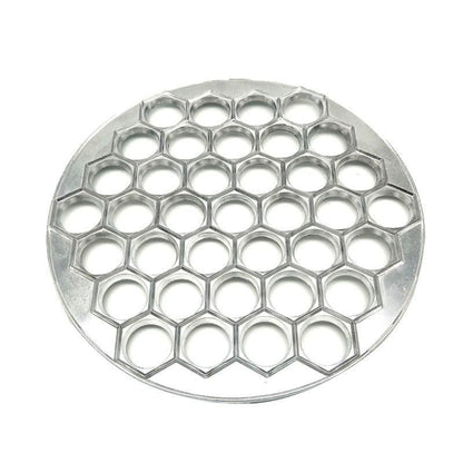 Aluminium Alloy Dumpling Mould Maker 37 Hole Ravioli Pierogi Wrapper Tool 25cm