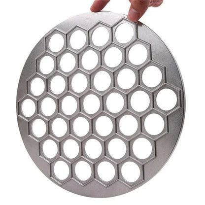 Aluminium Alloy Dumpling Mould Maker 37 Hole Ravioli Pierogi Wrapper Tool 25cm