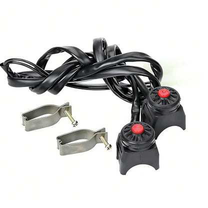 2PCS Off Road Motorcycle ATV Ignition Start Stop Kill Dot Switch Dirt Quad Bike