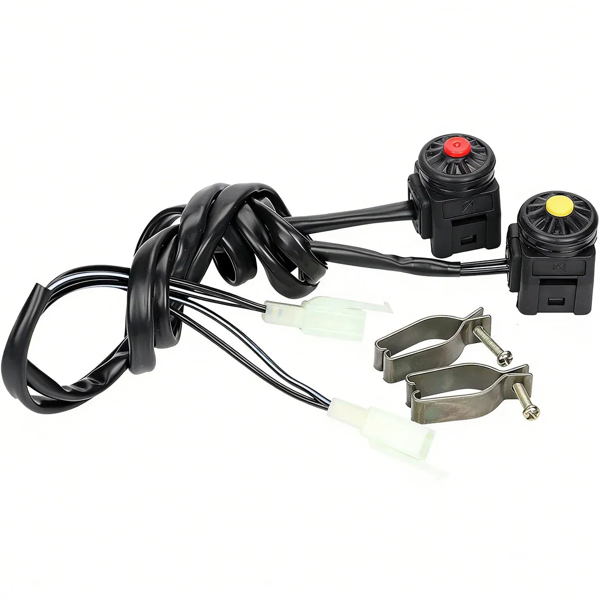 2PCS Off Road Motorcycle ATV Ignition Start Stop Kill Dot Switch Dirt Quad Bike