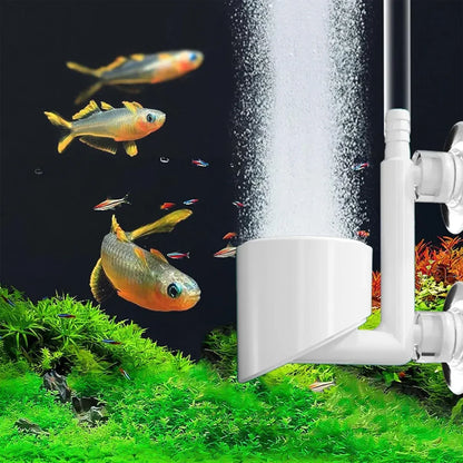 Aquarium Fish Tank Nano Air Pump Quiet Durable for Tanks Oxygen Aerate Use - White
