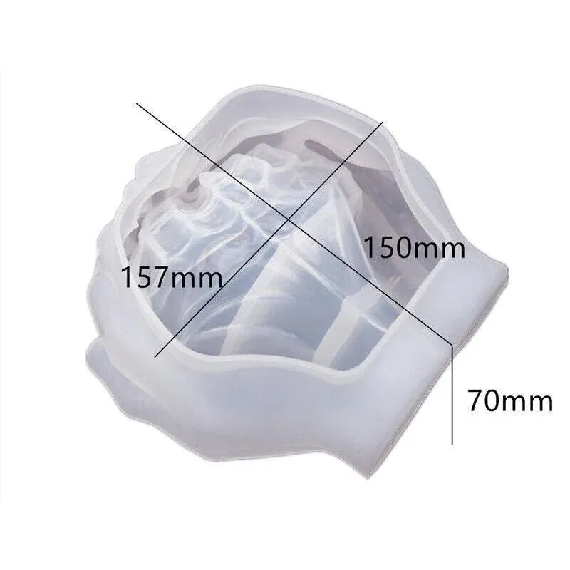 Hand Shape Silicone Resin Mold For DIY Epoxy Tray Jewellery Holder Casting