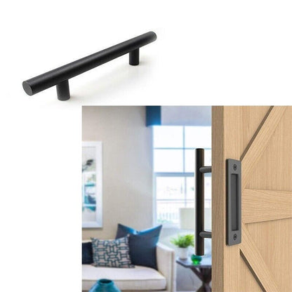 12inch Barn Door Handle Sliding Flush Pull Wood Door Gate Hardware Stainless Steel