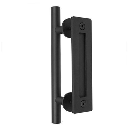 12inch Barn Door Handle Sliding Flush Pull Wood Door Gate Hardware Stainless Steel
