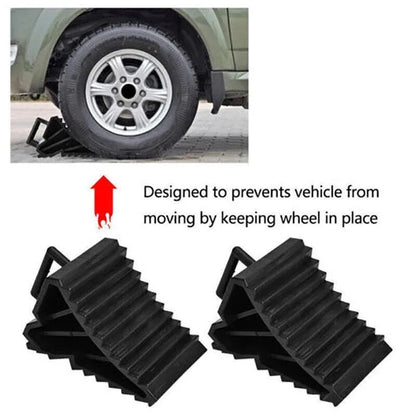 4Pcs Heavy  Wheel Chock Tough Chocks Stops Car Trailer Boat Caravan Au Stock