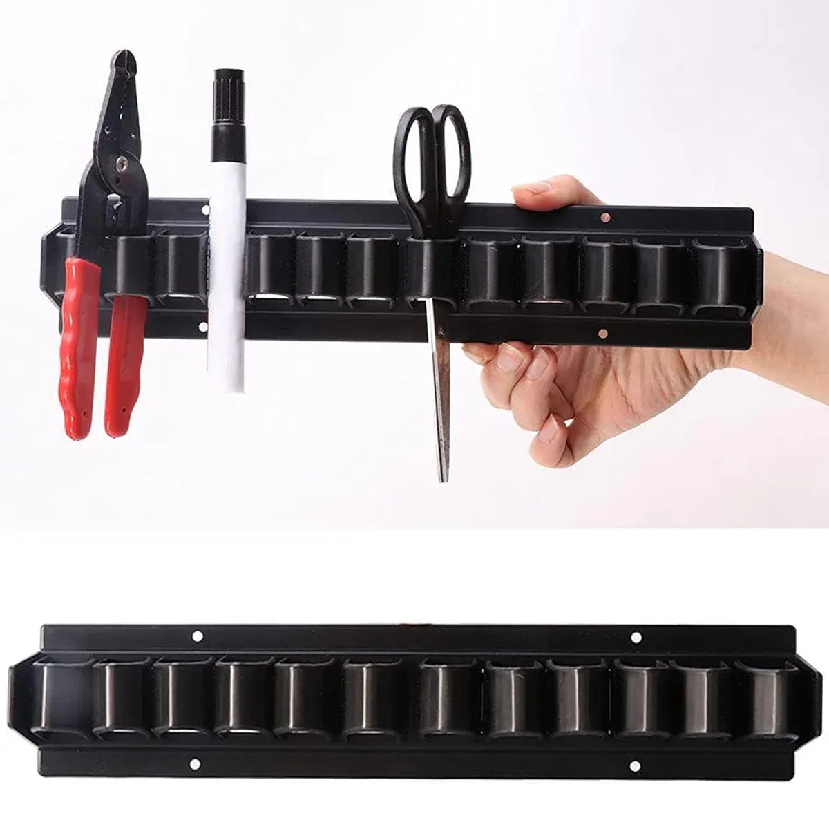 Long Whip Tool Storage Rack Horse Gear and Whip Rack Wall Mount Organizer