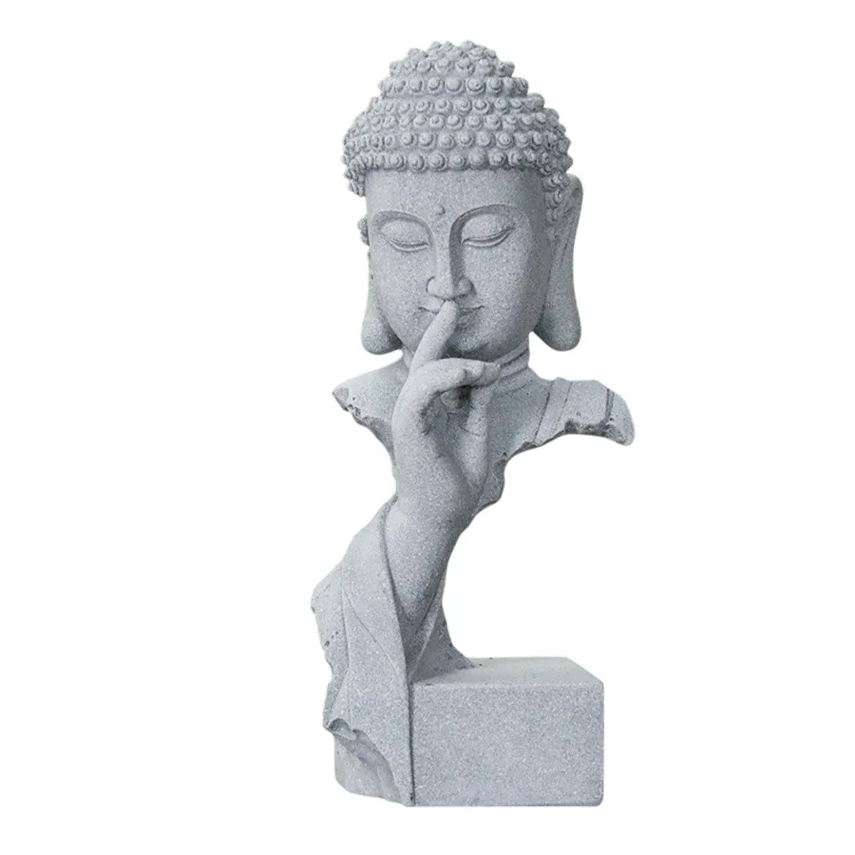 Chinese Garden Buddha Ornament Fish Tank Decoration Resin Statue Landscaping
