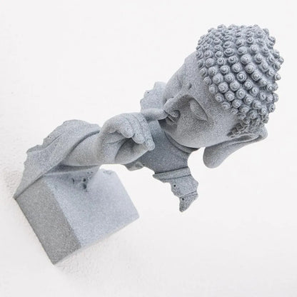 Chinese Garden Buddha Ornament Fish Tank Decoration Resin Statue Landscaping