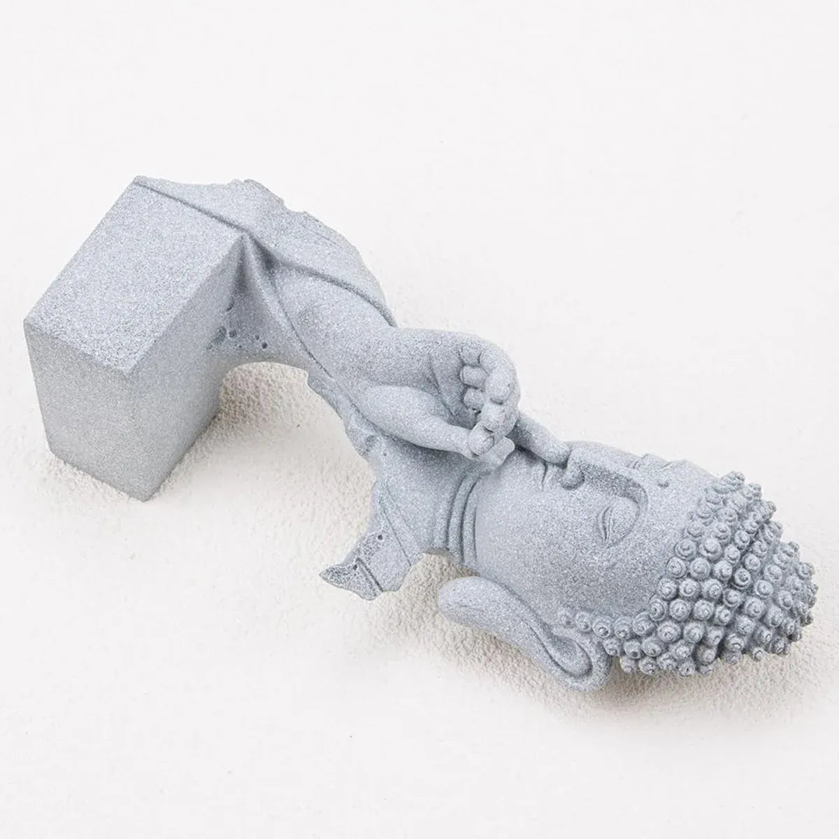 Chinese Garden Buddha Ornament Fish Tank Decoration Resin Statue Landscaping