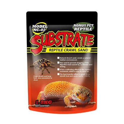 Pet Sand for Tortoises Snakes Lizards Spiders Multi-colour Reptile Habitat Decor - Grey Blue