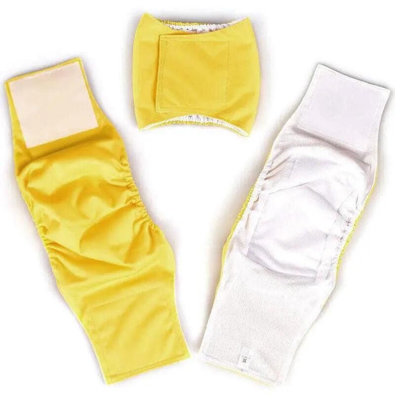 XL Male Dog Puppy Nappy Diaper Belly Wrap Band Sanitary Pants Underpants - Green