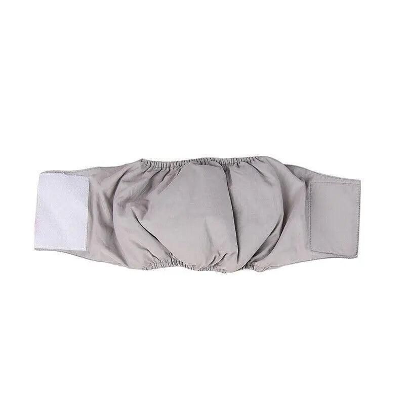 XL Male Dog Puppy Nappy Diaper Belly Wrap Band Sanitary Pants Underpants - Green