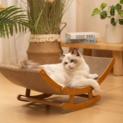 Premium Cat Scratching Board Bed Corrugated Paper Durable All Seasons Cat Toy - Replacement core * 2