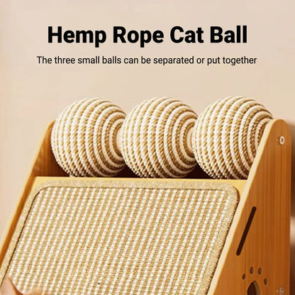 Vertical Wall Mounted Non Shedding Cat Scratcher Corrugated Paper Durable