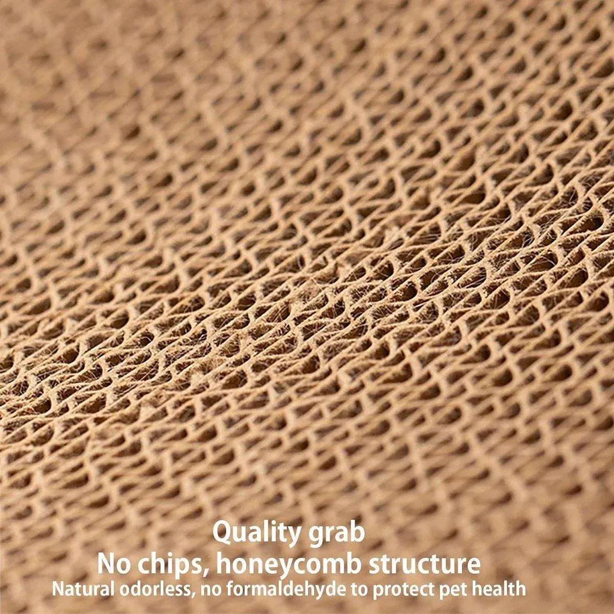 Premium Cat Scratching Board Bed Corrugated Paper Durable All Seasons Cat Toy - Rocking Chair Scratcher