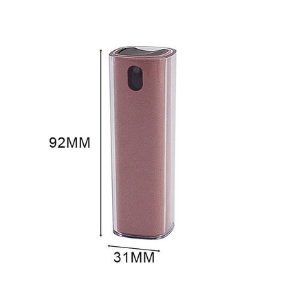 Phone Screen Cleaner Spray Fragrance Computer Screen Dust Removal Tool - Pink-with shell