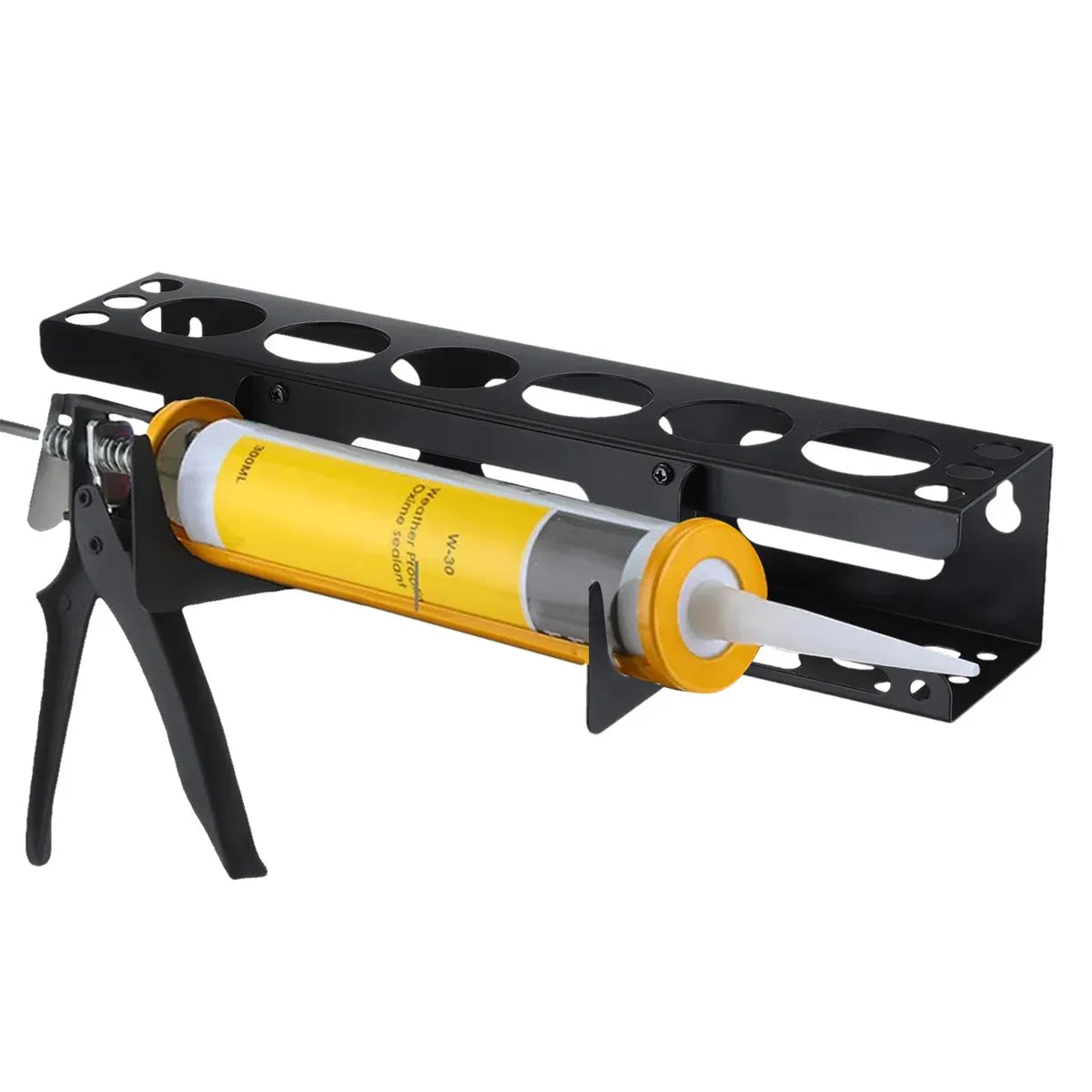 Sealant Loading Tool Holder Durable Space-Saving Storage Rack for Caulk Tubes