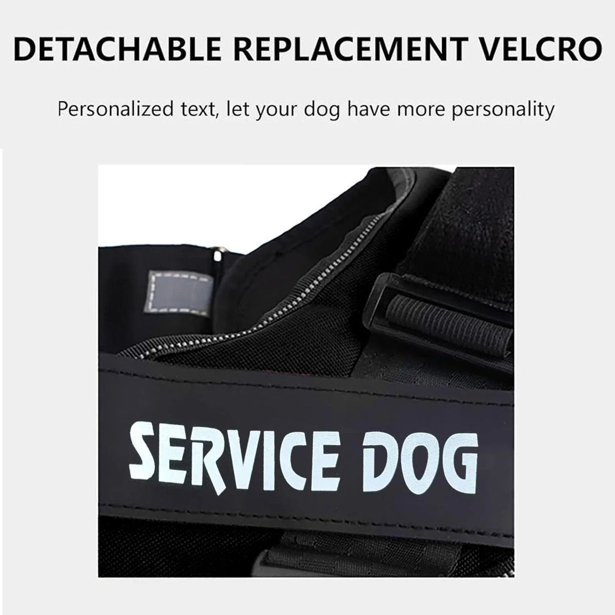 Adjustable Dog Vest Harness for Small Medium Dogs Comfortable No Pull Design - Black-XL