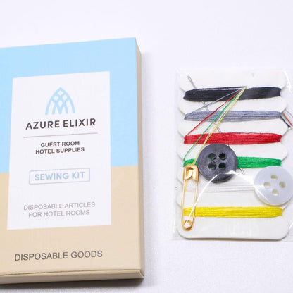 50pcs Hotel Sewing Kit Travel Emergency Sewing Set for Guesthouse and Hotel Room - A