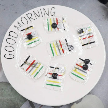 50pcs Hotel Sewing Kit Travel Emergency Sewing Set for Guesthouse and Hotel Room - A
