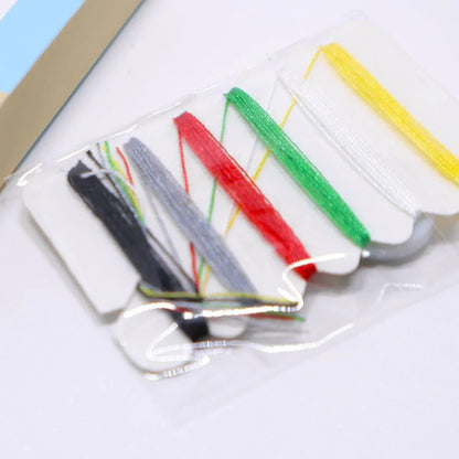 50pcs Hotel Sewing Kit Travel Emergency Sewing Set for Guesthouse and Hotel Room - A