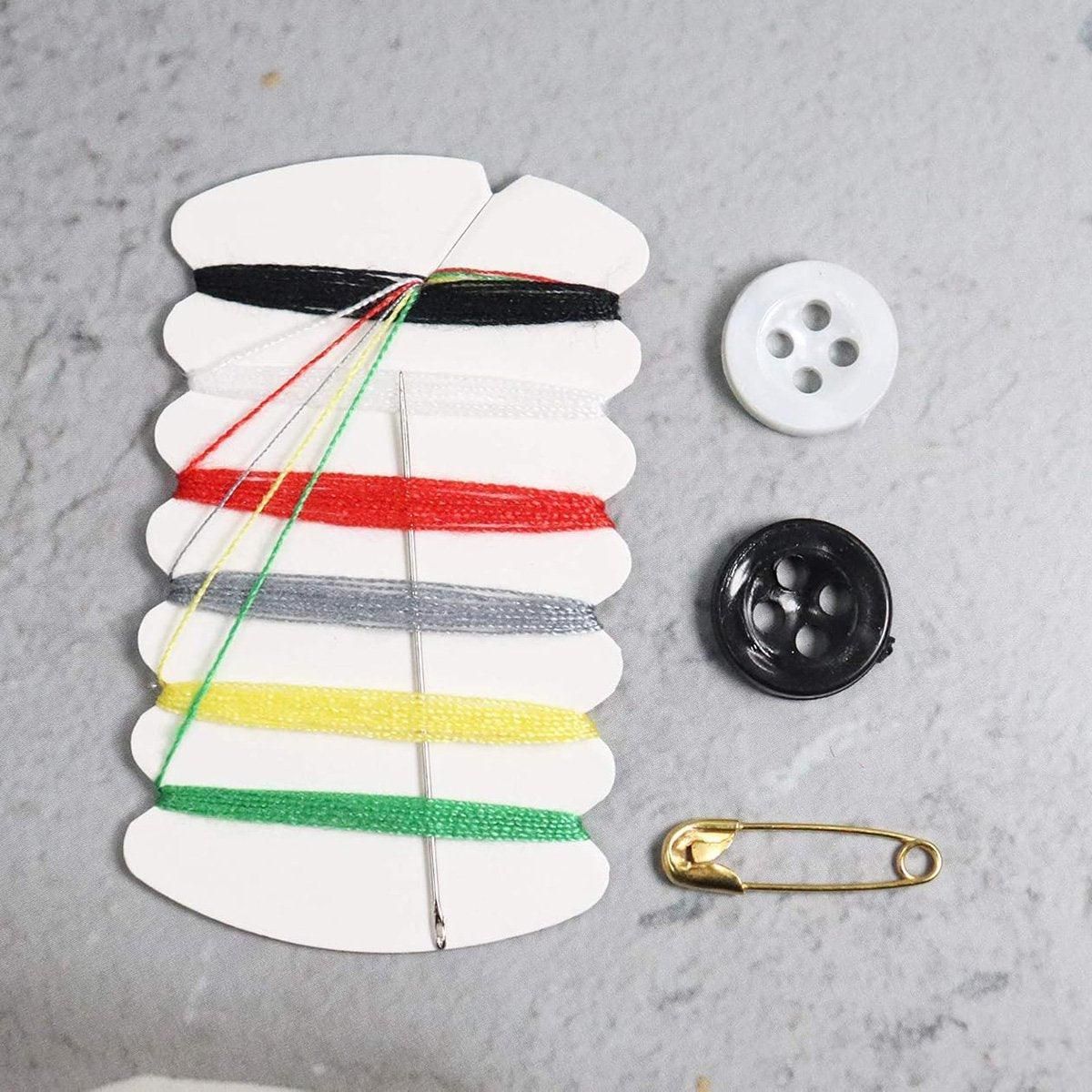 50pcs Hotel Sewing Kit Travel Emergency Sewing Set for Guesthouse and Hotel Room - A