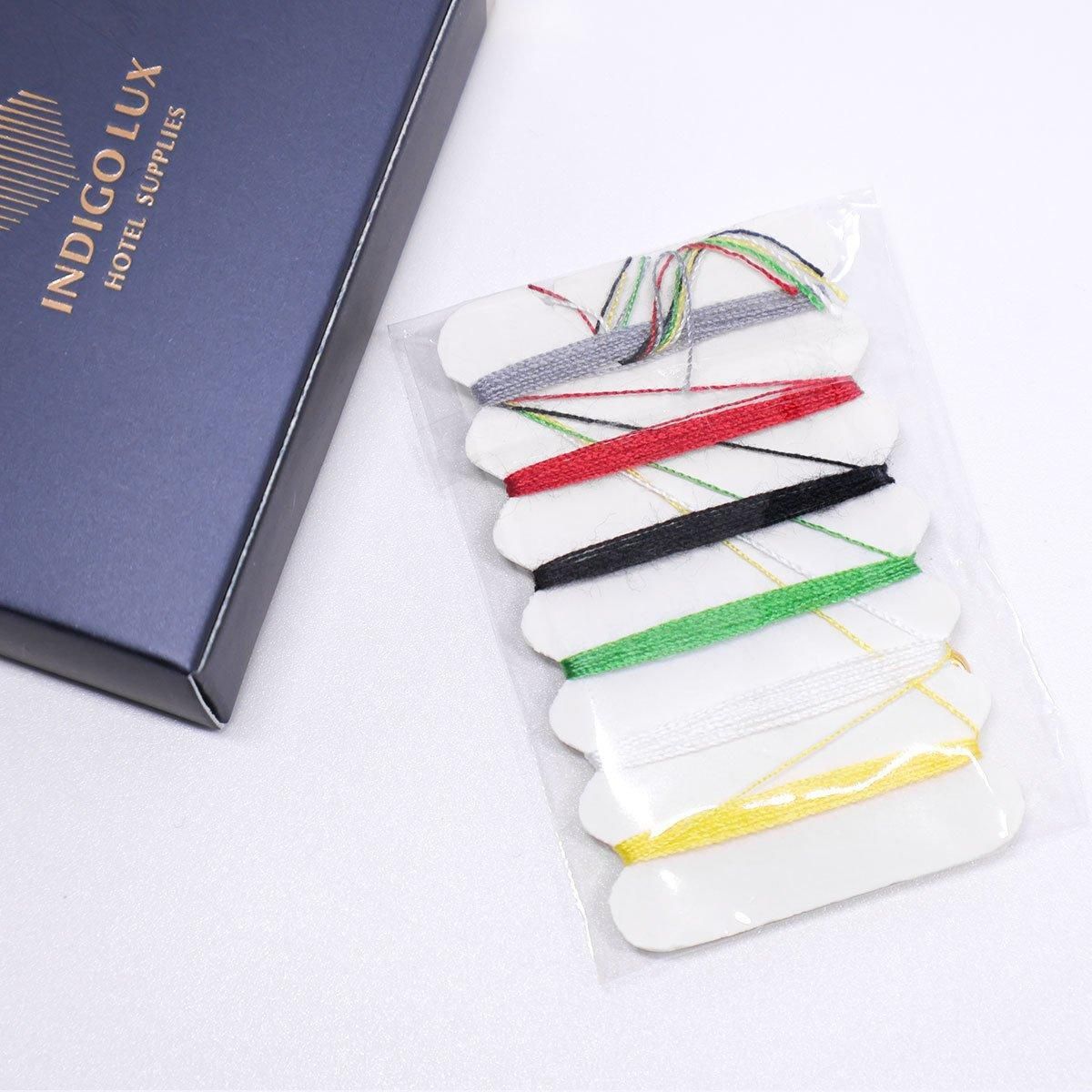 50pcs Hotel Sewing Kit Travel Emergency Sewing Set for Guesthouse and Hotel Room - A