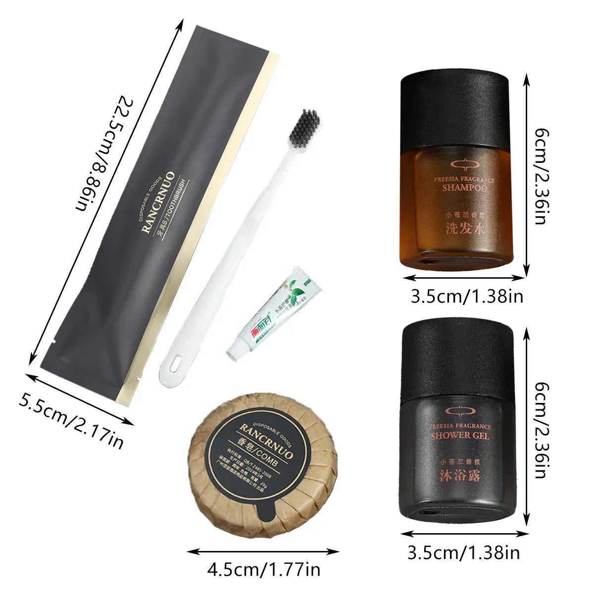 Hotel Supplies Toiletries Travel Size Shampoo Soap Disposable Bath Room Bathroom - Shampoo