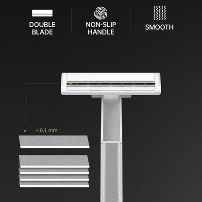 50pcs Hotel Razor and Shaving Cream Set for Guesthouse Bathroom Travel Use - Small
